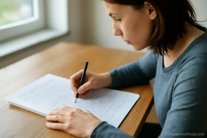 Trả lời phản biện: cách viết thư phúc đáp cho đúng