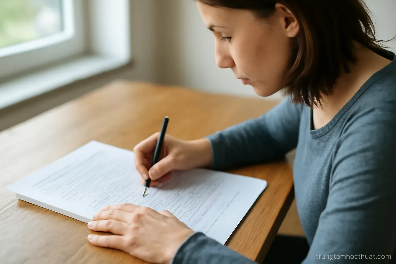 Trả lời phản biện: cách viết thư phúc đáp cho đúng